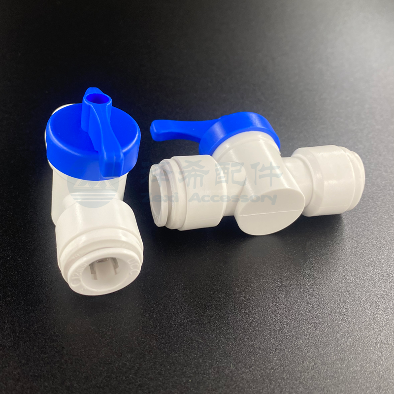 Hot sale 12mm  Hand Valve Union Connector Quick plastic water tute fittings RV motorhome caravan accessories