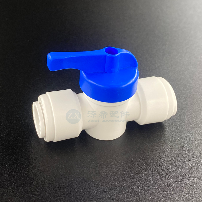 Hot sale 12mm  Hand Valve Union Connector Quick plastic water tute fittings RV motorhome caravan accessories