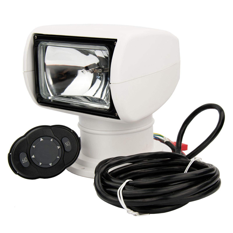 Marine 12V Waterproof Lamp 360 Degree Yacht Boat Led Rotate Search Light Surface Mounting For Boat