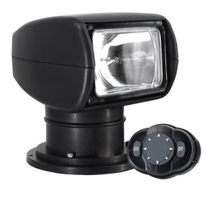 Marine 12V Waterproof Lamp 360 Degree Yacht Boat Led Rotate Search Light Surface Mounting For Boat