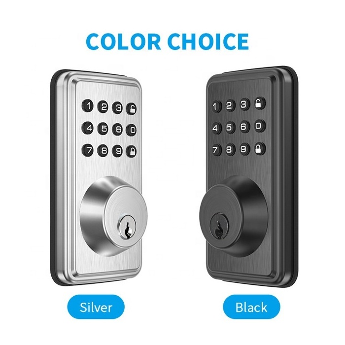 American Deadbolt Door Lock Digital Safe keypad waterproof electronic deadbolt door lock