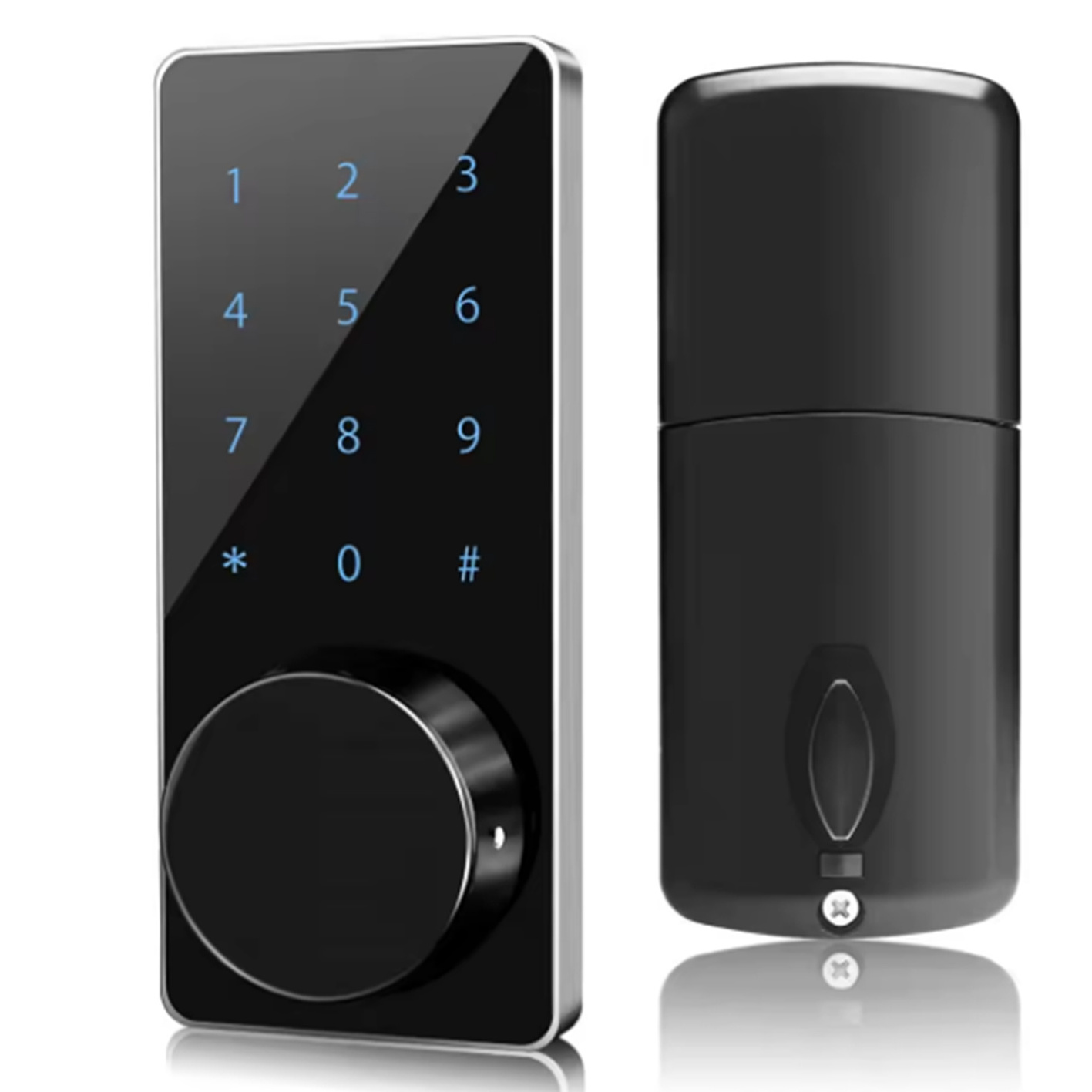 Automatic Deadbolt Fingerprint Door Lock Smart Electronic Code Lock Security Bluetooth Lock