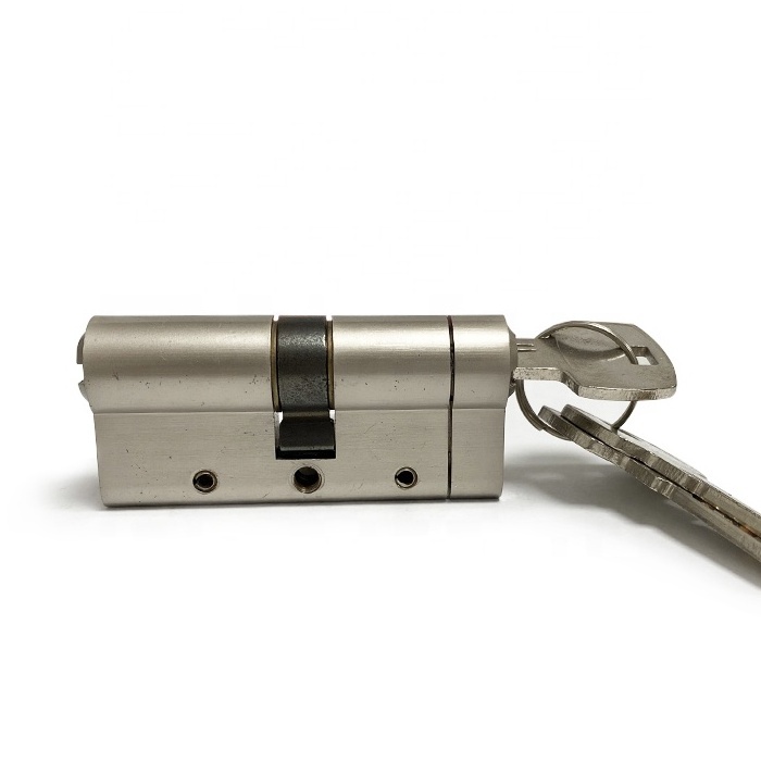 euro profile brass lock cylinder with breaker strip & snap door lock cylinder 60mm