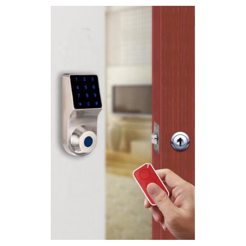 Zeise-ikon intelligent password lock door security door digital door knob lock with electronic keypad