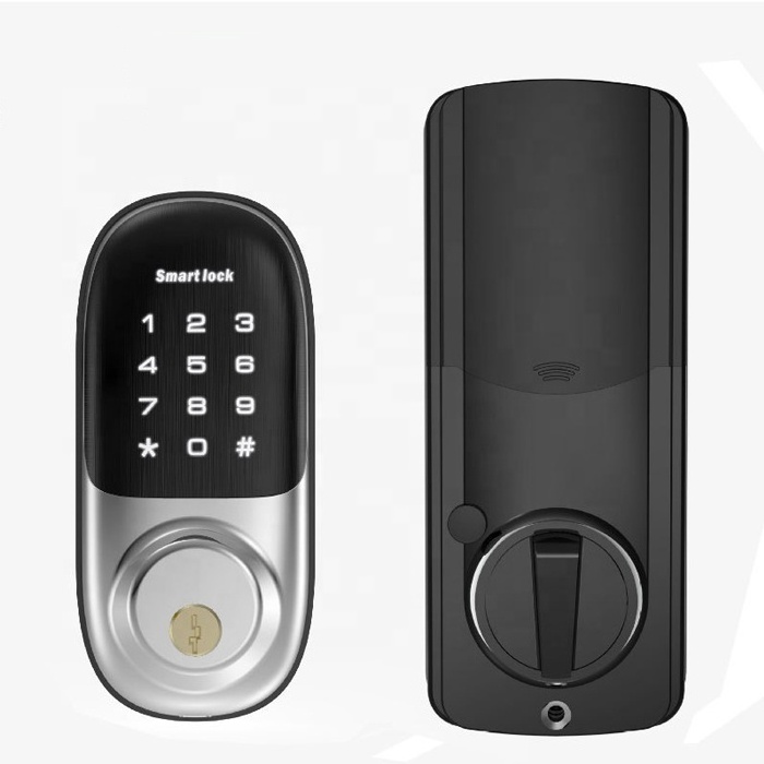 Smart Door Lock Keypad Deadbolt Tuya Smart Deadbolt Door Lock Electronic Digital Keypad Deadbolt Door Lock