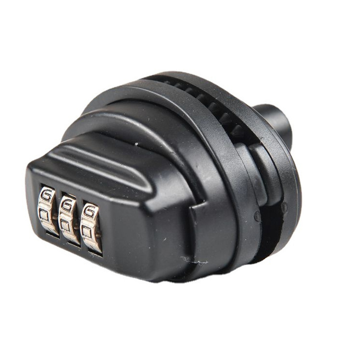 3 digits number combination password gun locks trigger safety plastic dial code combination safe gun lock