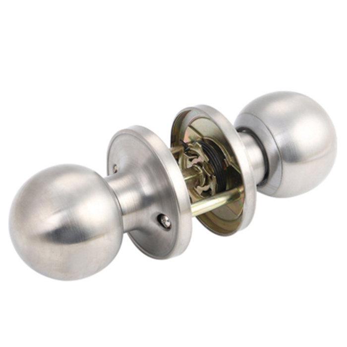 High Quality Commercial Bathroom Bedroom Knob Interior Passage Ball Knob Grade Door Lock