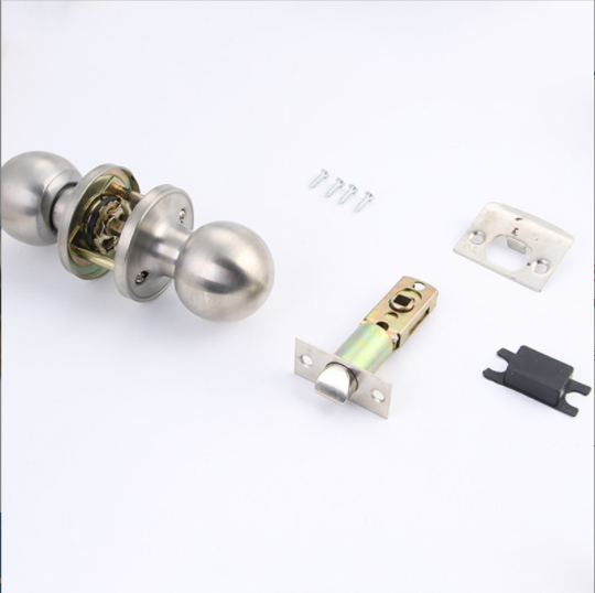 High Quality Commercial Bathroom Bedroom Knob Interior Passage Ball Knob Grade Door Lock