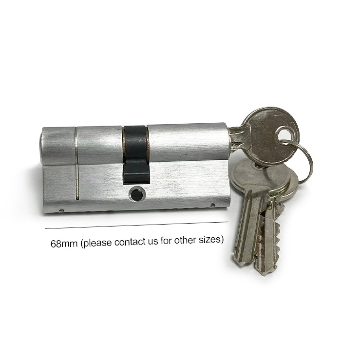 technology low price aluminum high quality golden supplier door cylinder lock with master cylinder