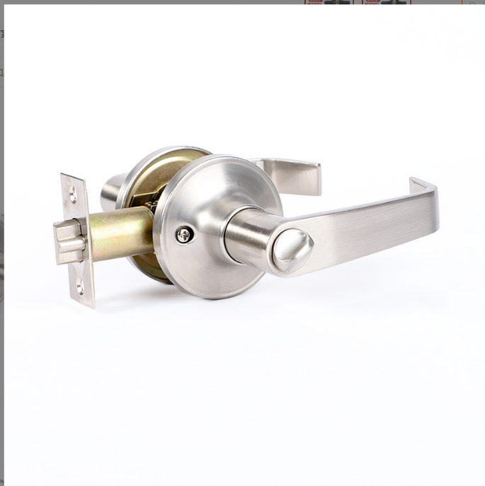 High Quality Lever Handle Lock Hardware Accessories Zinc Alloy Tubular Lockset for commerical Door