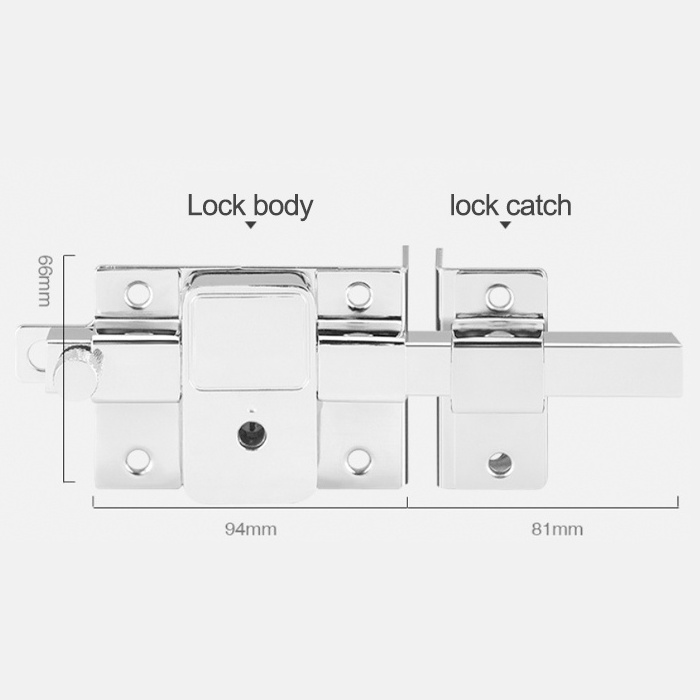 Hot Sale Security Gate Swing Brass Zinc Alloy Door Lock Heavy Duty Lock Gate Lock Latch For Garden