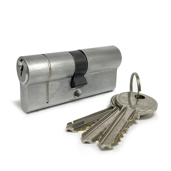 Security Cylinder Door Lock Core With 3 Piece Key Door Lock Cylinder Euro Door Lock Cylinders