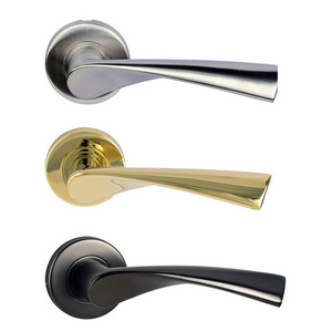 Aidmi Hot Sale Entry Wood Shower Glass Door Pull Passage Door Handle hardware exterior zinc door handle