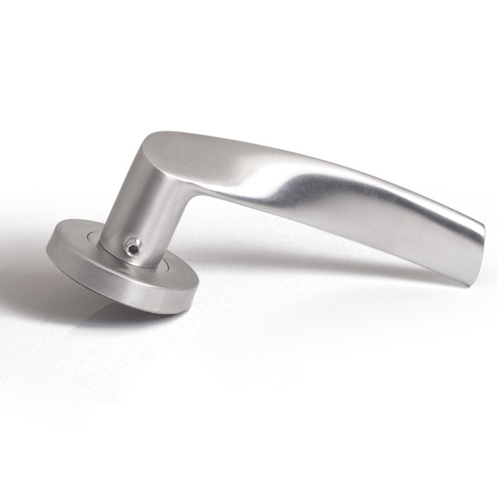 Aidmi Hot Sale Entry Wood Shower Glass Door Pull Passage Door Handle hardware exterior zinc door handle