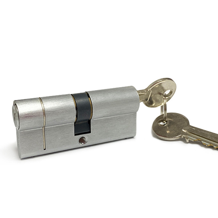 Cheap Double Open Lock Cylinder 70mm Door Lock Cylinder With 3 Keys