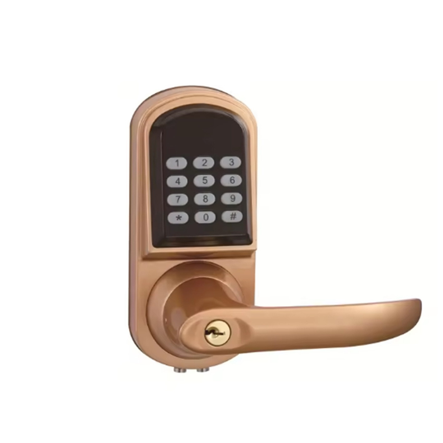 Cheapest Good Quality Digital Security Wireless Keypad Smart Door Lock with Software APP