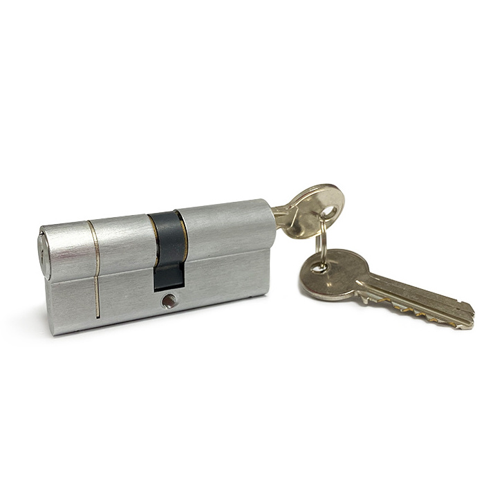 Cheap Double Open Lock Cylinder 70mm Door Lock Cylinder With 3 Keys