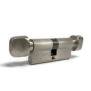 Zeise-ikon euro profile brass lock cylinder with double knob for passage doors