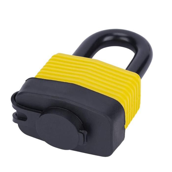 Waterproof safety master key hardened steel shackle Industrial equipment Laminated padlock cabinet lock storageotel hotel lock