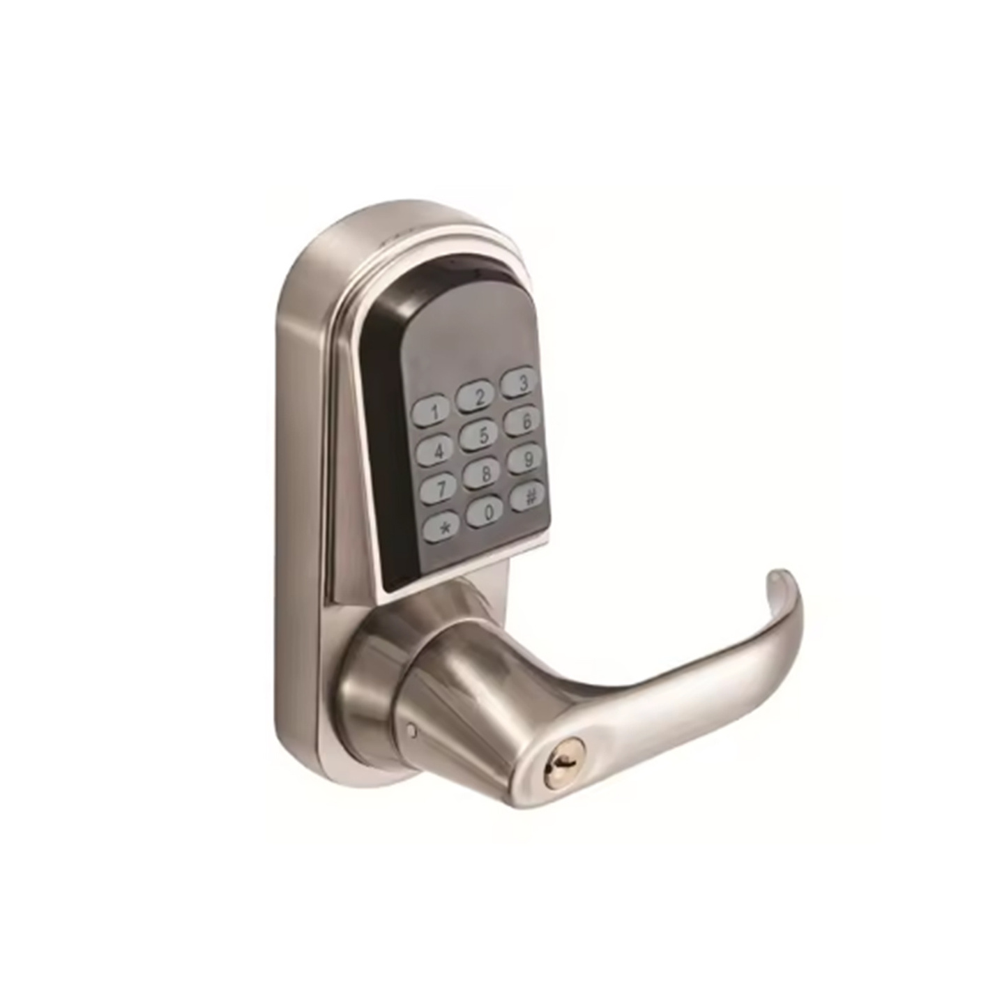 Cheapest Good Quality Digital Security Wireless Keypad Smart Door Lock with Software APP