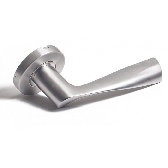 Aidmi Hot Sale Entry Wood Shower Glass Door Pull Passage Door Handle hardware exterior zinc door handle