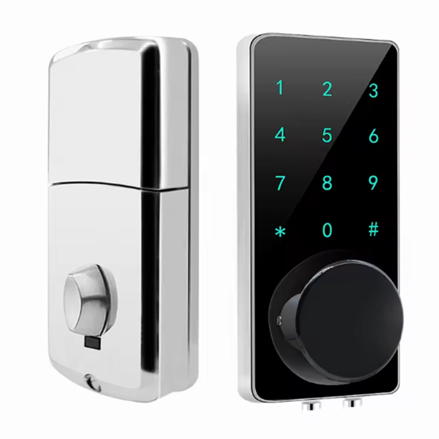 Automatic Deadbolt Fingerprint Door Lock Smart Electronic Code Lock Security Bluetooth Lock