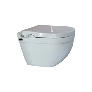 Modern Pattern Bathroom Wall Hung Ceramic Toilet With Rimless CE Certification squat toilet comfortable wall ceramic toilet