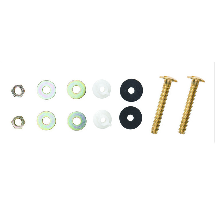 Wholesale Wc Toilet Fix Bolt Kit Copper M6*76mm Toilet Fixing Bolt Kits