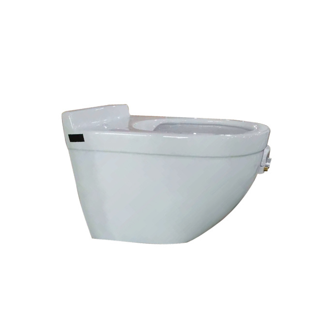 Modern Pattern Bathroom Wall Hung Ceramic Toilet With Rimless CE Certification squat toilet comfortable wall ceramic toilet