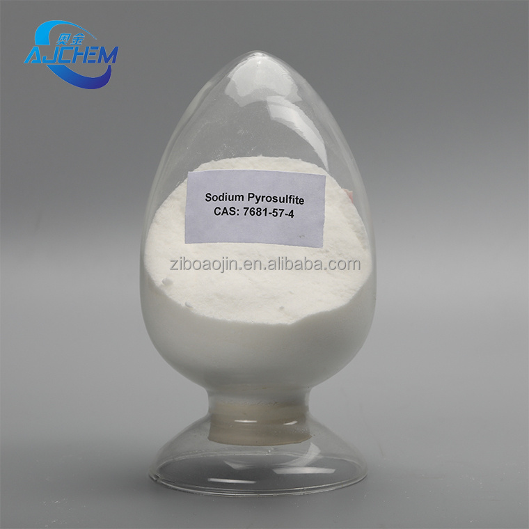 Sodium Metabisulfite Powder 96.5% Min NA2S2O5 Food Industrial Grade 7681-57-4 Metabisulfite Sodium