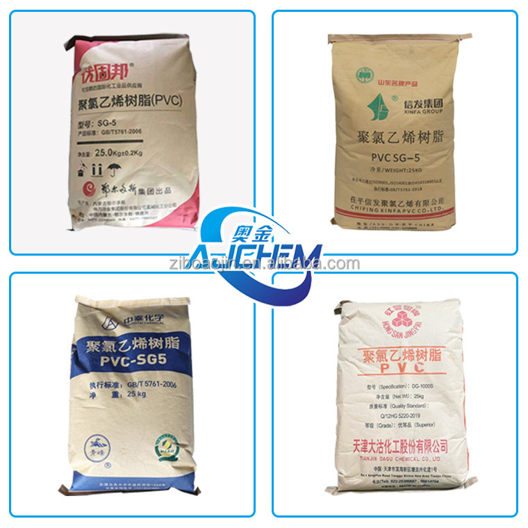 Polyvinyl Chloride PVC Resin Powder K67 SG5 For General Plastics