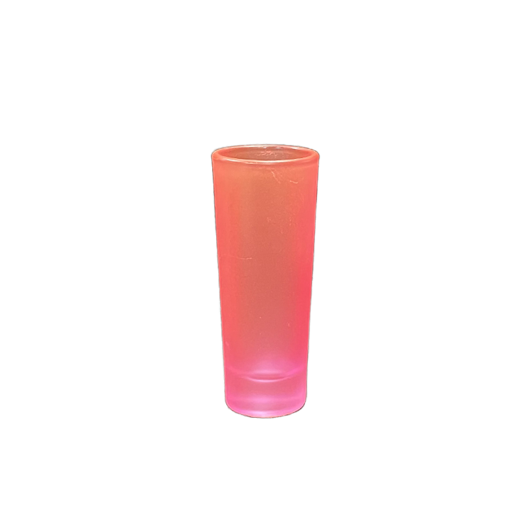 High Quality Customizable Glow in the Dark Tall Shooter Glass American-Style Tequila Shot Glasses Whiskey Whisky Espresso Wine