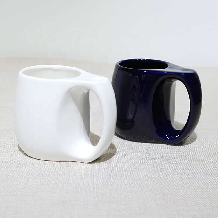 Eco-Friendly 500ml New Bone China Printed Mug Simple Fashion Design Personalize Mug for Coffee