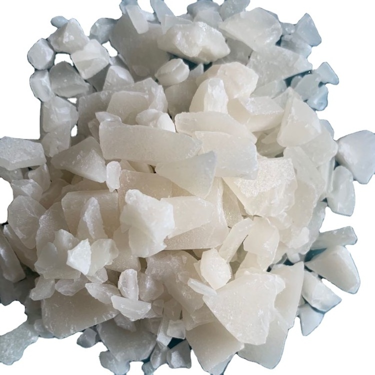 Water treatment iron free Aluminum Sulphate flake 2-25mm for Congo market