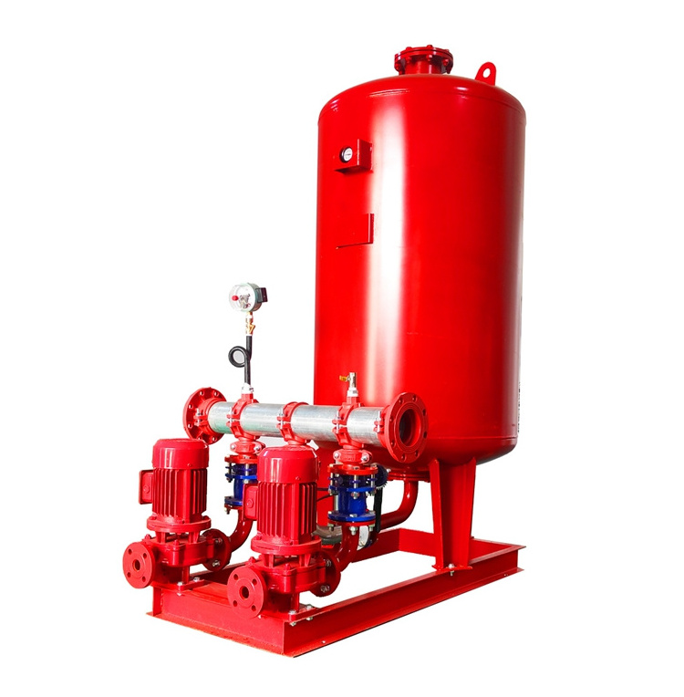 Fire stabilizer unit, fire sprinkler system pump unit