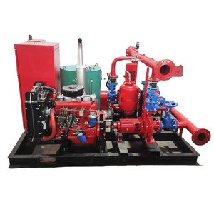 XBC-IS diesel engine fire pump set high lift emergency diesel pressurized water pump 10-500 horsepower