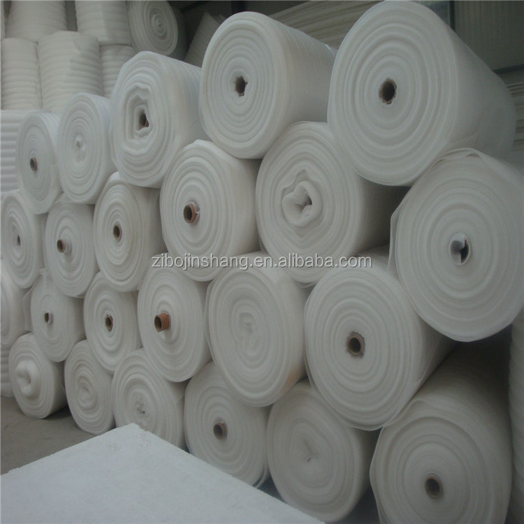 White plastic EPE foam packaging rolls EPE foam packaging sheeets