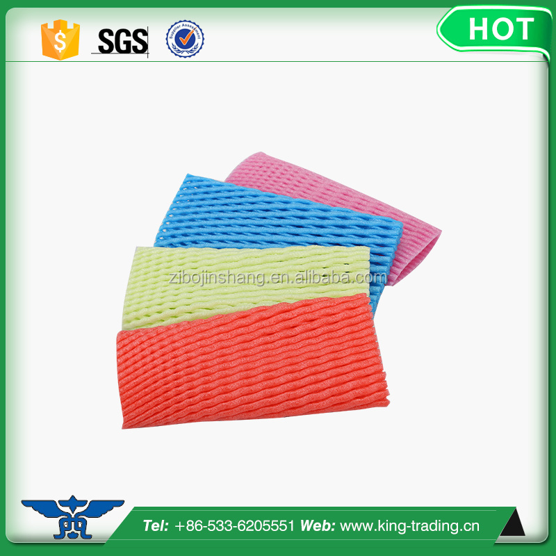 High quality colorful PE foam net for packing fruit vegetable flowers bottle