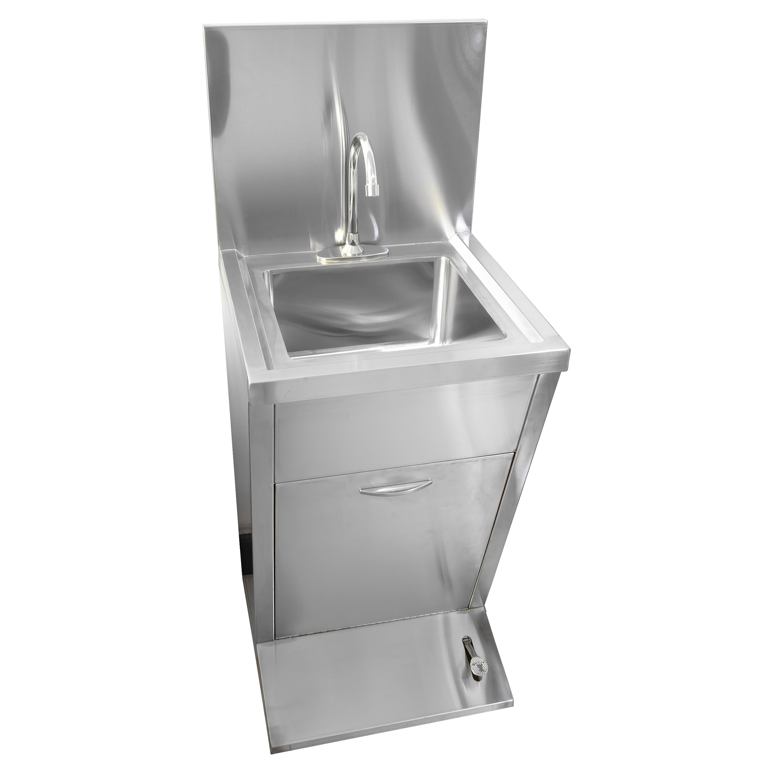 free standing stainless steel 201/304/316 hand wash basin food pedal touchless sink