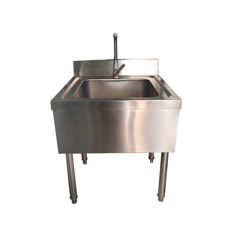 900mm Width Stainless Steel Sink w/ Pull Out Faucet