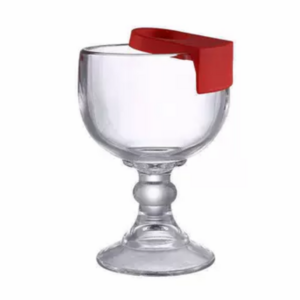 Raymond red wine glass  Clear Crystal Wedding Goblet