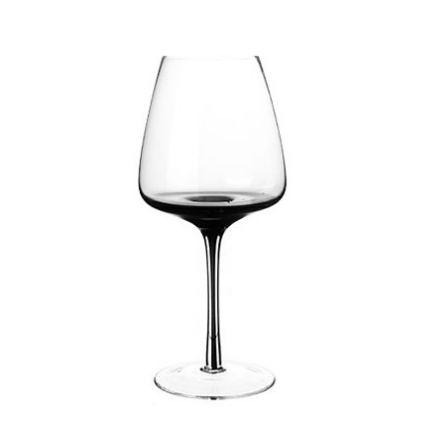 Raymond lead-free Datu wine glass Artificially blown smoke grey wine glass White wine glass