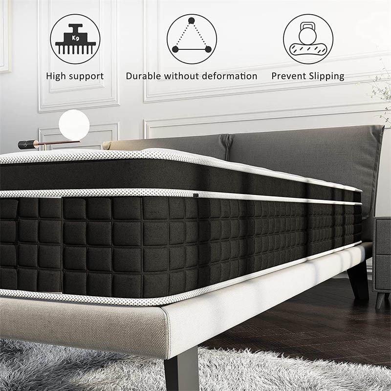 Luxury High Quality 12 Inch Medium Firm Queen Size Bed Mattress for Bedroom Furniture mattress for sale Top Type Rolled