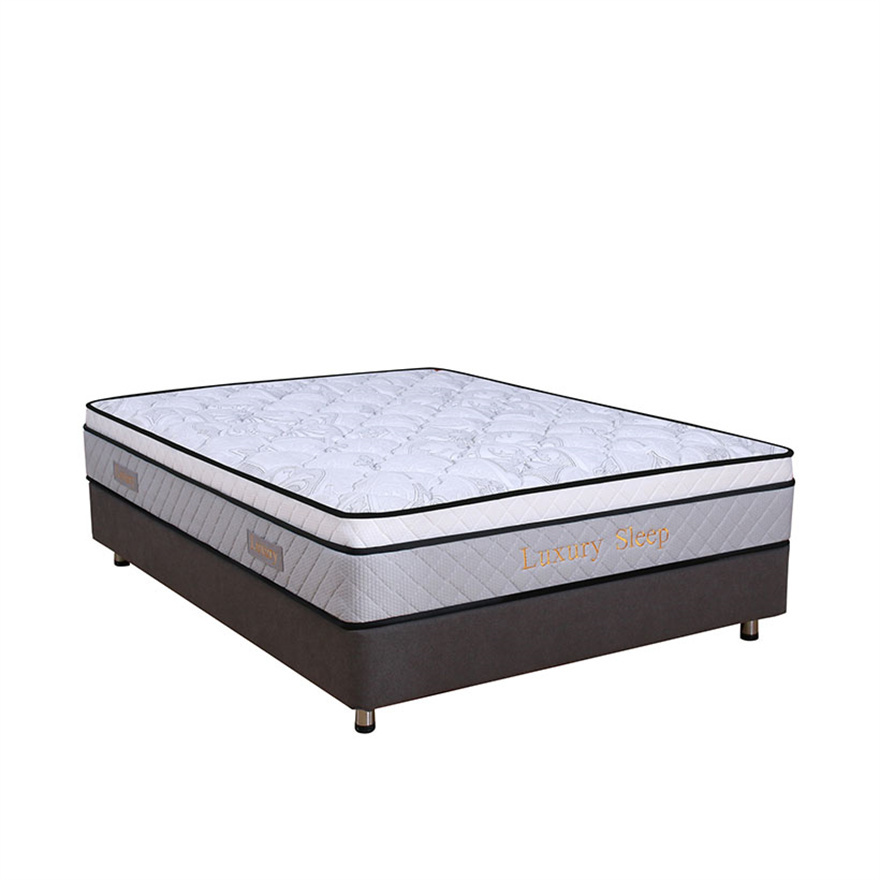 Luxury High Quality 12 Inch Medium Firm Queen Size Bed Mattress for Bedroom Furniture mattress for sale Top Type Rolled