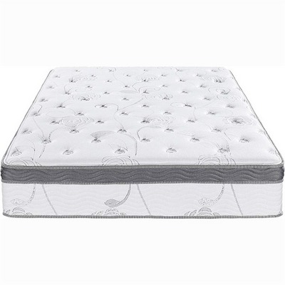 10 inch Wrapped Innerspring Mattress in a Box, Pocket Spring Hybrid Mattresses Sleep Supportive & Pressure Relief Full Size Mat