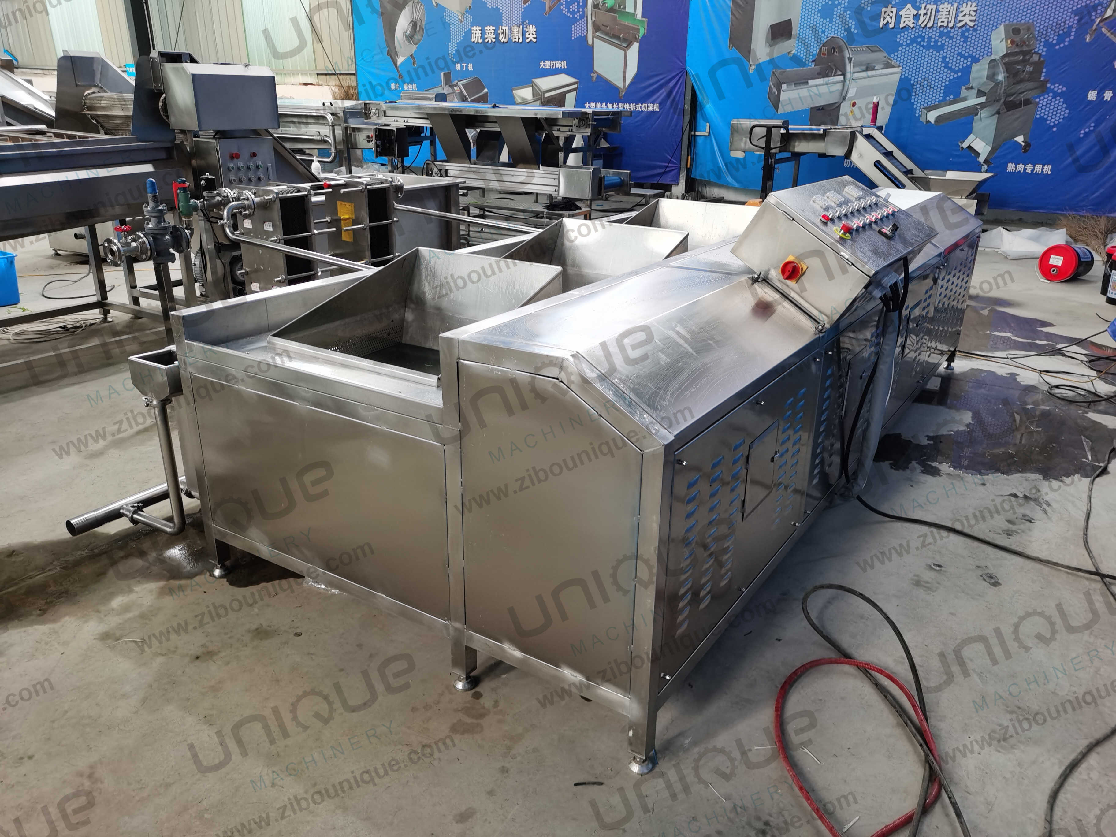 Industrial Tomato Washing Machine Corn Fruit Washer Vegetable Onion Washer Cleaning Machine