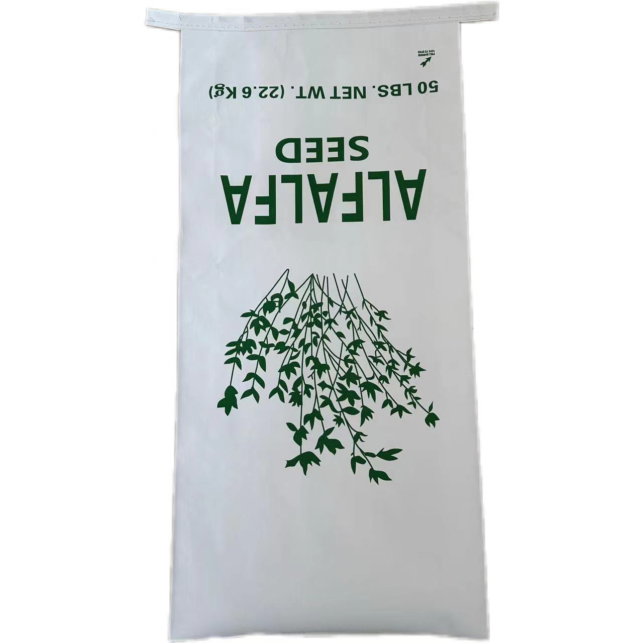 Recyclable 20kg 25kg 50kg Kraft Paper Plastic Laminated Pp Customized Woven Cement Chemical Packing Bags