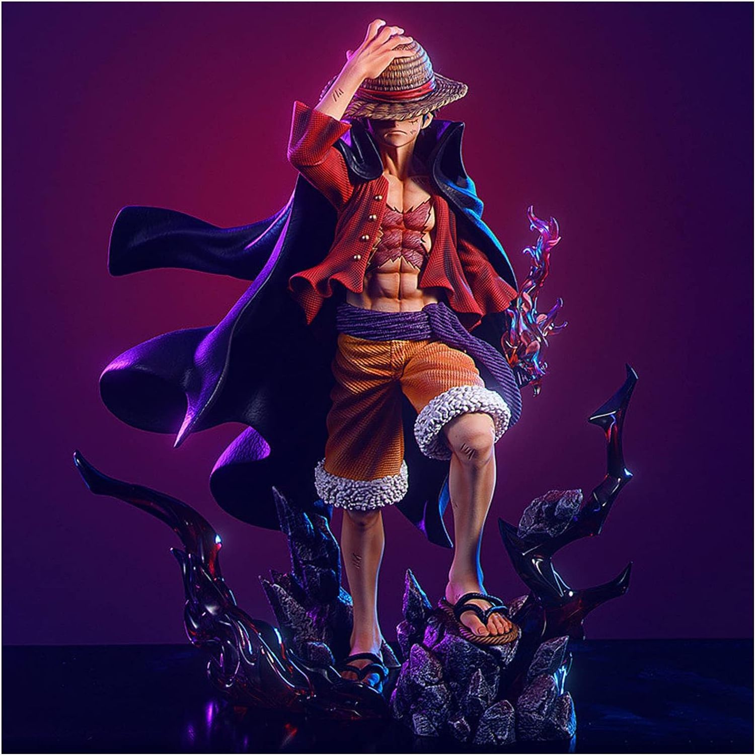 Decoration Statue Figurine Figuras Usopp Nami Chopper Toy Gift Zoro Plastic PVC Custom LX Luffy One Pieces Anime Action Figure