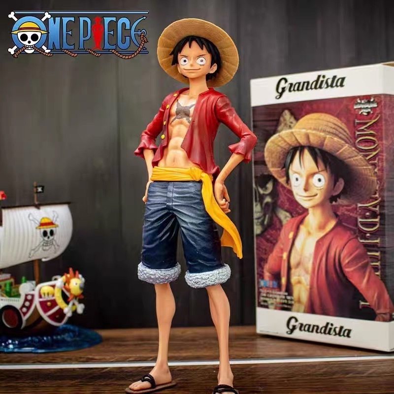 Decoration Statue Figurine Figuras Usopp Nami Chopper Toy Gift Zoro Plastic PVC Custom LX Luffy One Pieces Anime Action Figure