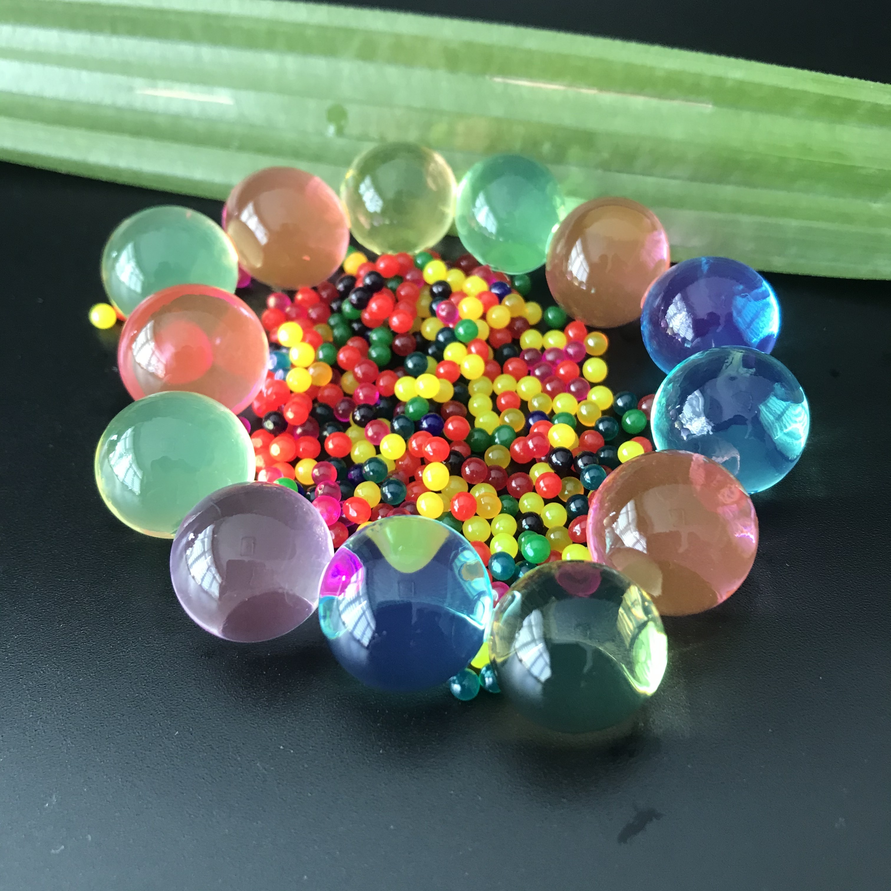 Eco Friendly Colorful Non-Toxic Crystal soil Water gel Beads for Planting Factory Directly Supply Unscented